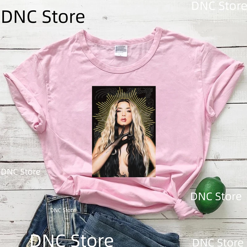 2024 New Lola Indigo Merch Tshirt Funny Anni '90 Top Kawaii Women Tees Hip Hop Streetwear Fashion T-Shirt Y2K Femme Tshirt Top