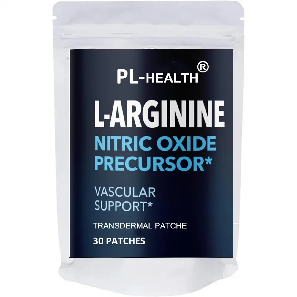 30 Patch L-Arginina Per Uomo L-Arginina L-Citrullina Complesso Con Radice Di Barbabietola Per Cerotti Transdermici Per La Salute Maschile