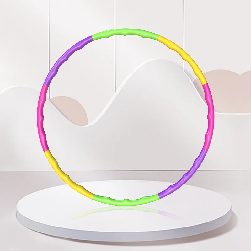 Sport Rimovibile Color Hoop Equipment Per Bambini Esercizio Portatile Plastica Fitness Training Hoola Circle Migliori Regali Per Bambini