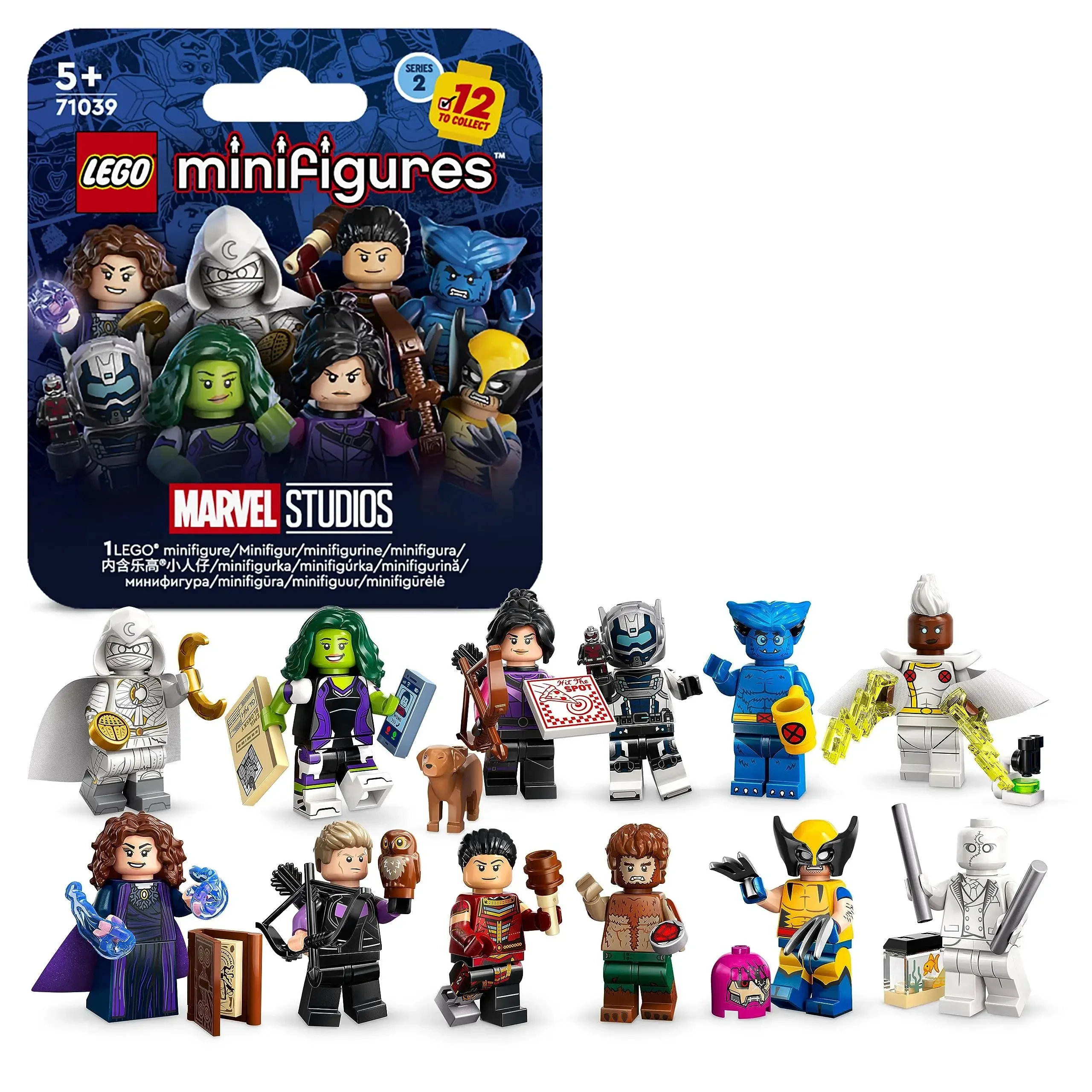 Lego Minifigures 71039 Marvel Series 1 Di 12 Personaggi Iconici Disney + Da Raccogliere (1 Pezzo A Caso) Regalo Di Natale Solo 1 Figura
