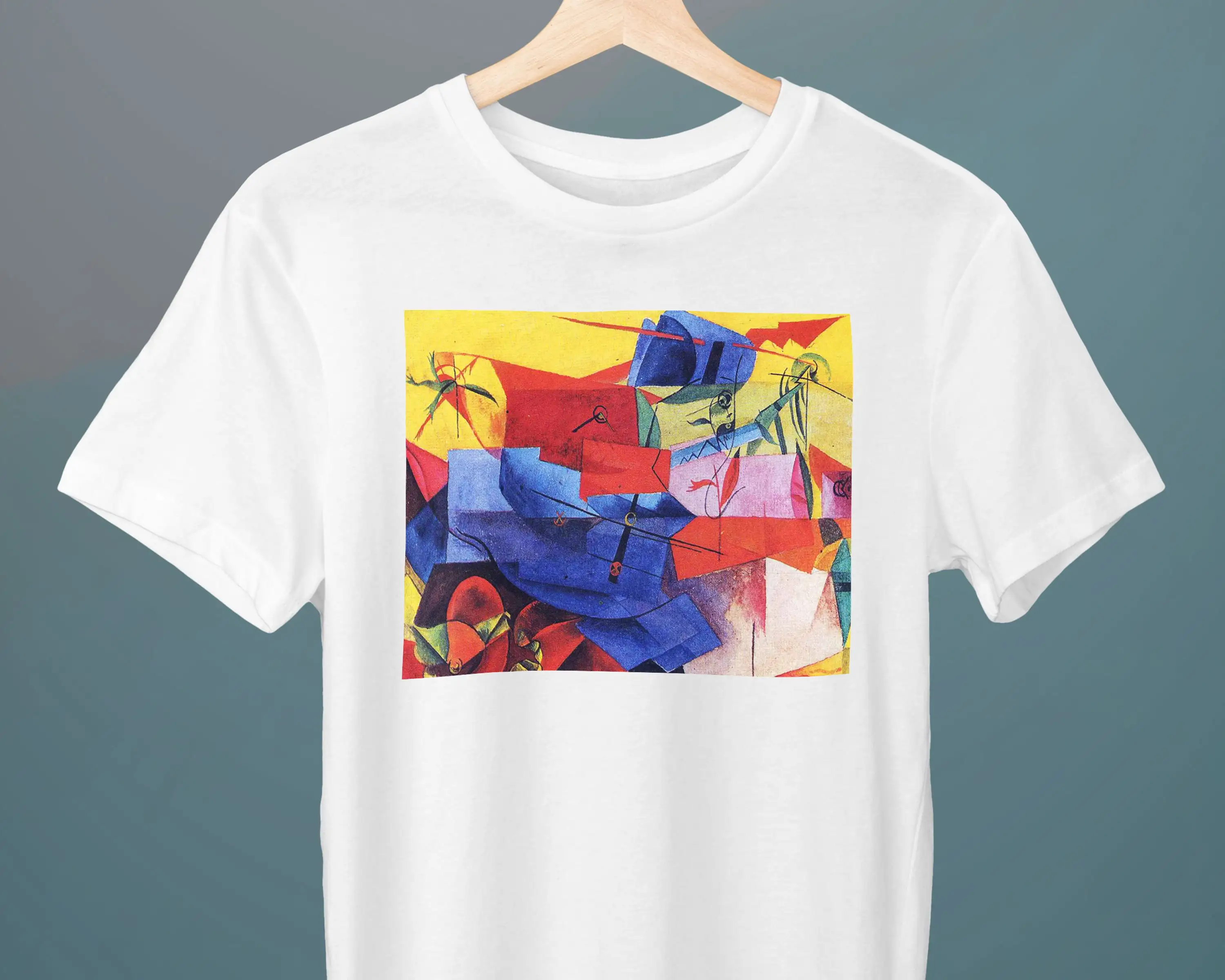 T-Shirt Art T-Shirt Unisex Fish Fight Max