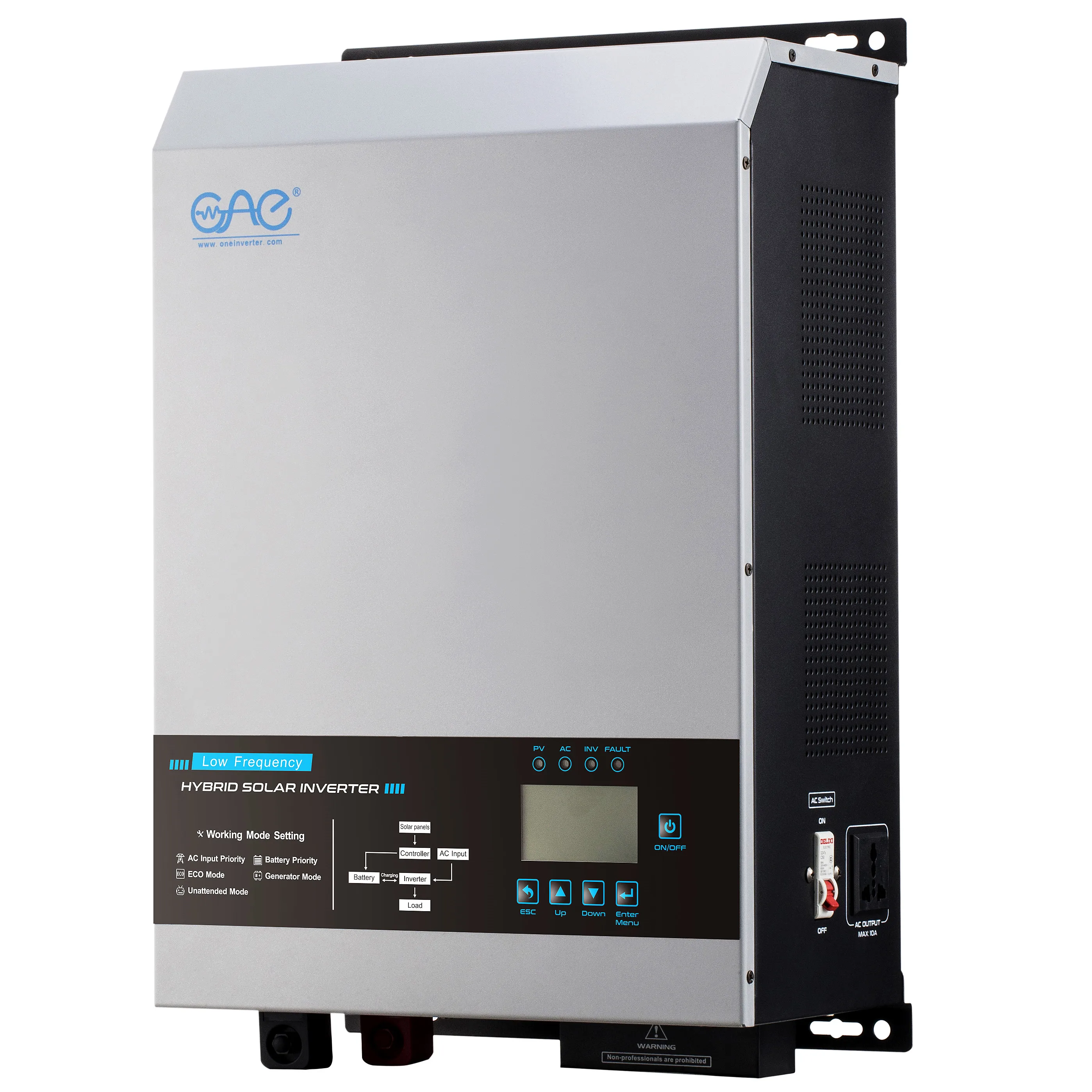 1.5Kw 3Kw 5Kw 6Kw Miglior Inverter Solare Ibrido Off Grid 3Kw Prezzo Inverter Ibrido Solare