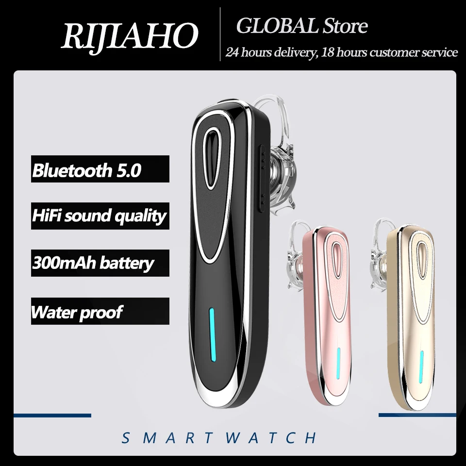 New Wireless Earphones With Microphone Smartphones Sports Handsfree Headphones With Bluetooth 5.0 Connection For Iphone Android