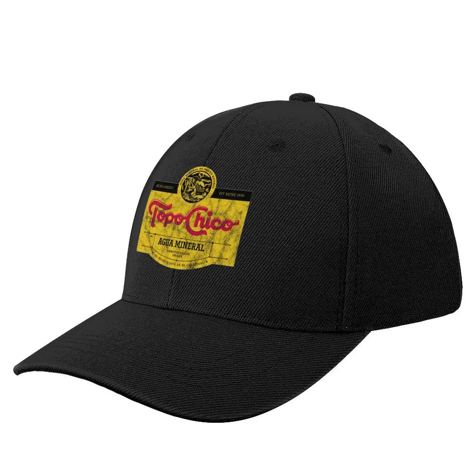 Berretto Da Baseball Topo Chico Agua Minerale Indossato E Lavato (Acqua Minerale Frizzante) |-F-|