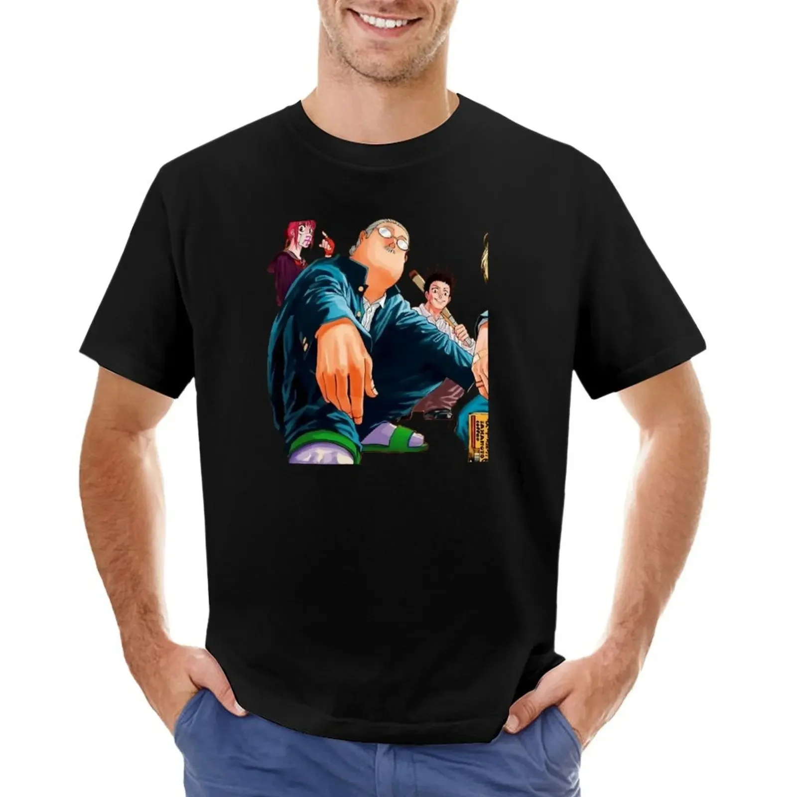 Sakamoto Days In Japanese T-Shirt New Edition Cute Clothes T Shirt Men