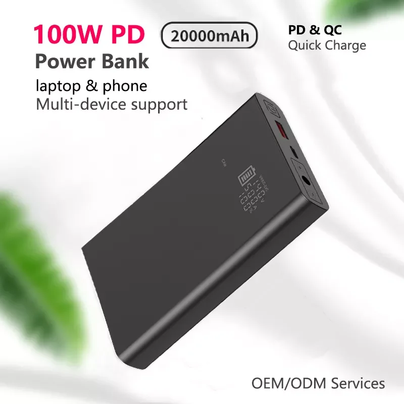 5V 9V 19V 19.5V 20V 15V 12V 24V Power Bank 20000Mah Batteria Portatile Cpap Per Cpap Resmed Airsense 10 S9 Router Per Laptop Led