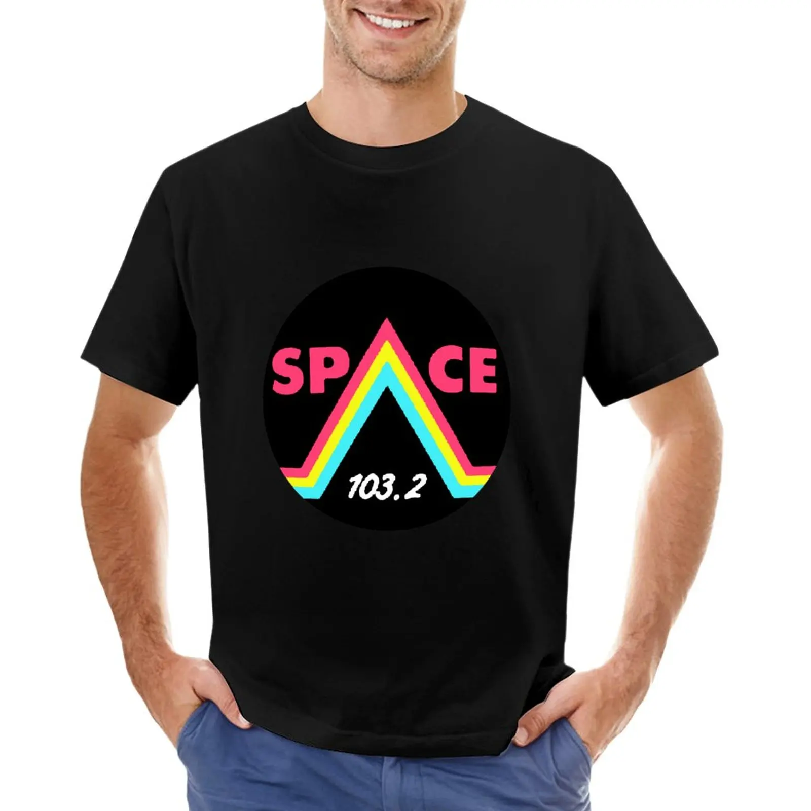 Space 103.2 Fm Los Santos Gta Grand Theft Auto V 5 Maglietta Radio Online Abbigliamento Uomo Magliette Grafiche Magliette Estive Magliette Da Uomo