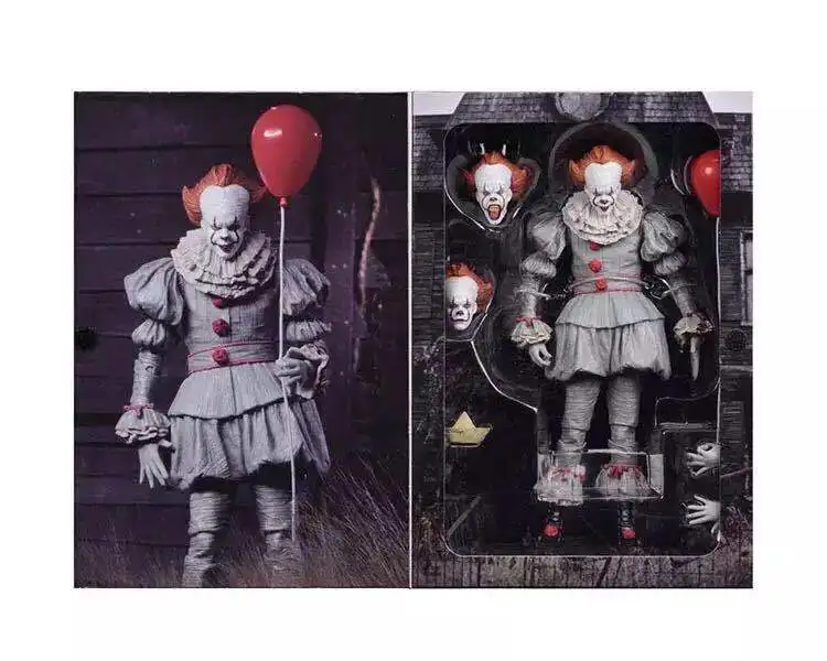 18Cm Neca Pennywise The Dancing Clown Friday Jason Voorhees Pvc Action Figure Model Doll Toy Gift
