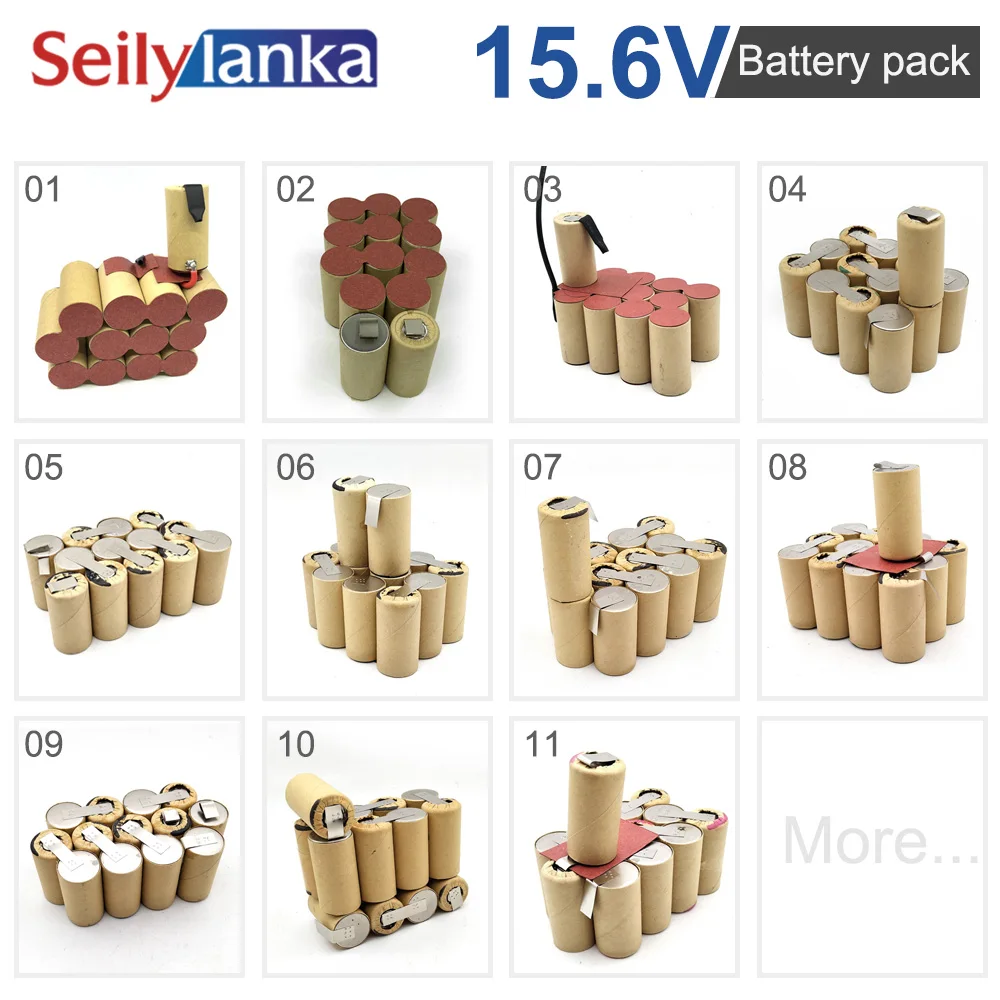 I 3000Mah 15.6V Ni Mh Pacco Batteria Per Kraftwelle Kstools Kumas Lematec Mac Allister Mafall Manichino Manopole Max Rems