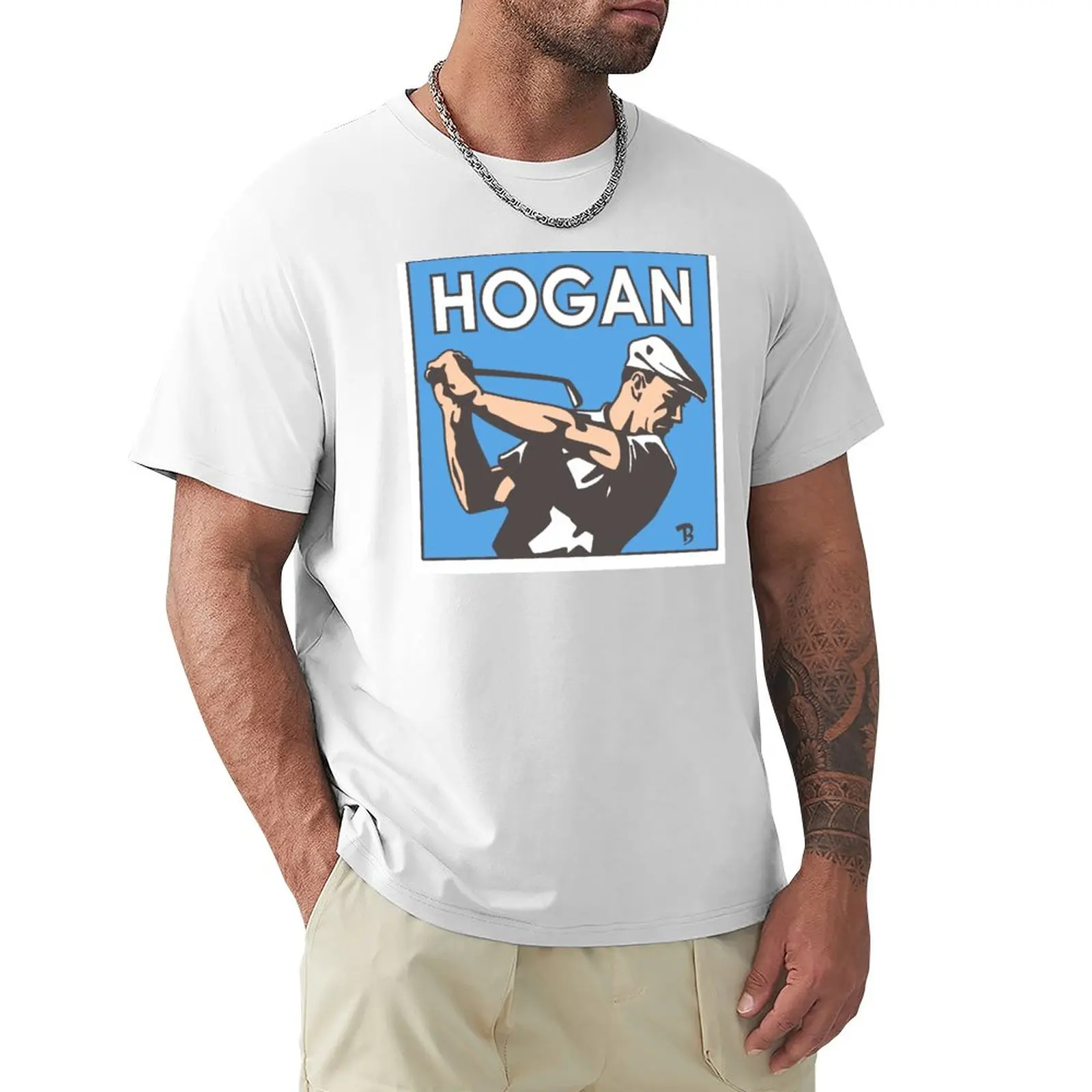 Maglietta Hogan Vestiti Kawaii Semplici Ragazzi Bianchi T-Shirt Da Uomo