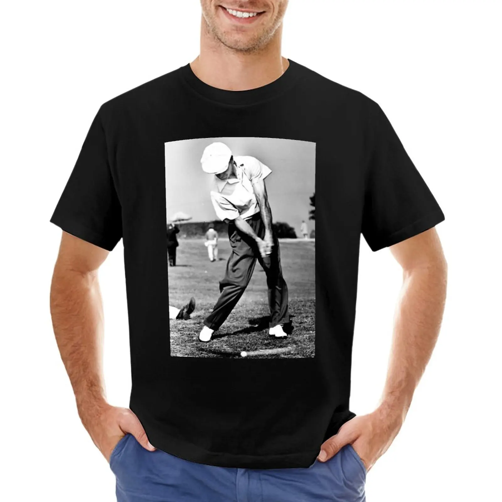 Ben Hogan Point Of Impact Golf Shot T-Shirt Per Un Ragazzo Magliette Divertenti Da Uomo Oversize
