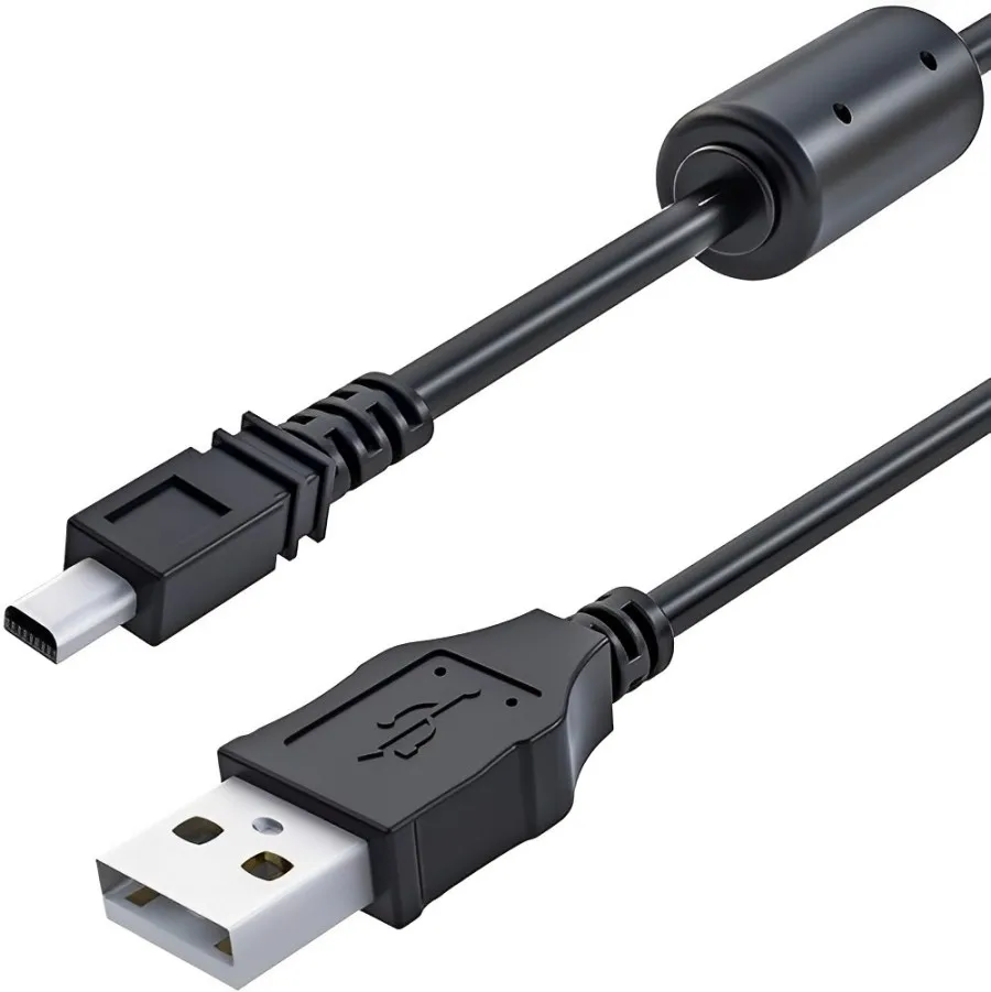 Sostituzione Usb Pc Mac Photo Picture Transfer Cable Dmw-Usbc1 Per Fotocamera Panasonic Dmc-Fs25, Dmc-Fs28. Dmc-Fs3, Dmc-Fs30,