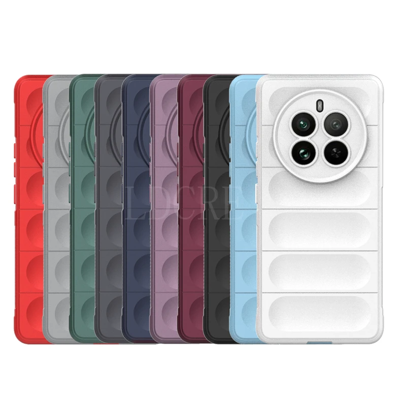 Per Realme 12 Pro Plus Custodia Cover Realme 12 Pro Plus Capas Nuovo Paraurti Antiurto Per Telefono Soft Tpu Fundas Oppo Realme 12 Pro Plus +