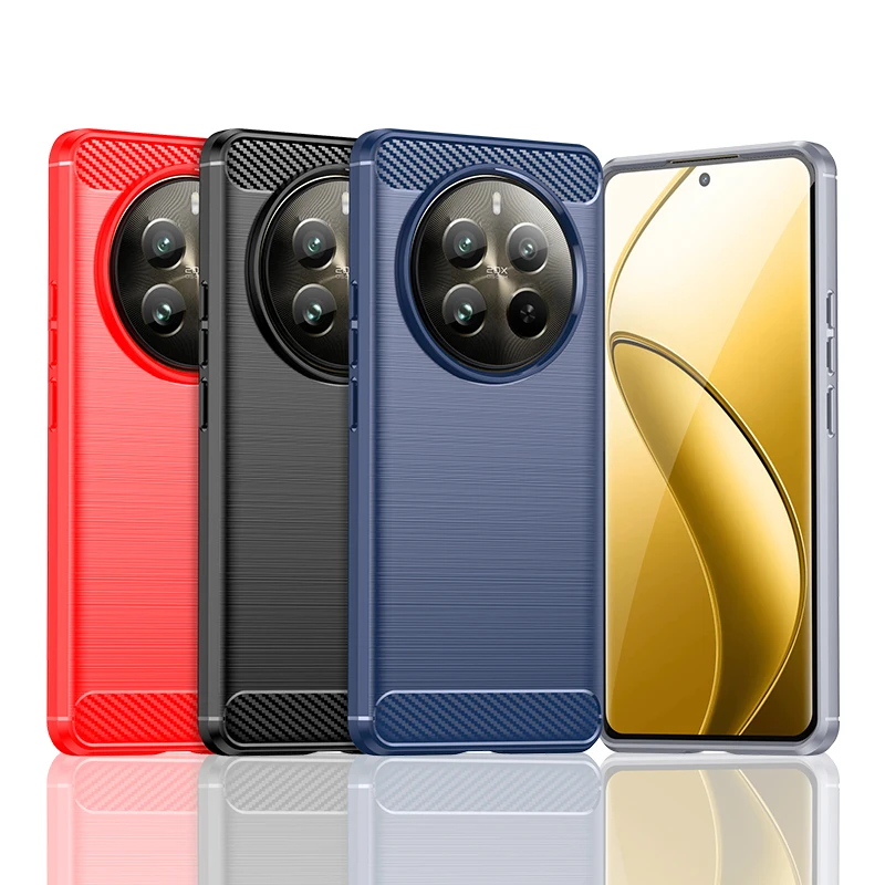 Per Realme 12 Pro Plus Custodia In Gomma Siliconica Custodia Protettiva Antiurto In Tpu Realme 12 Pro Plus Cover Realme 12 Pro Plus Case