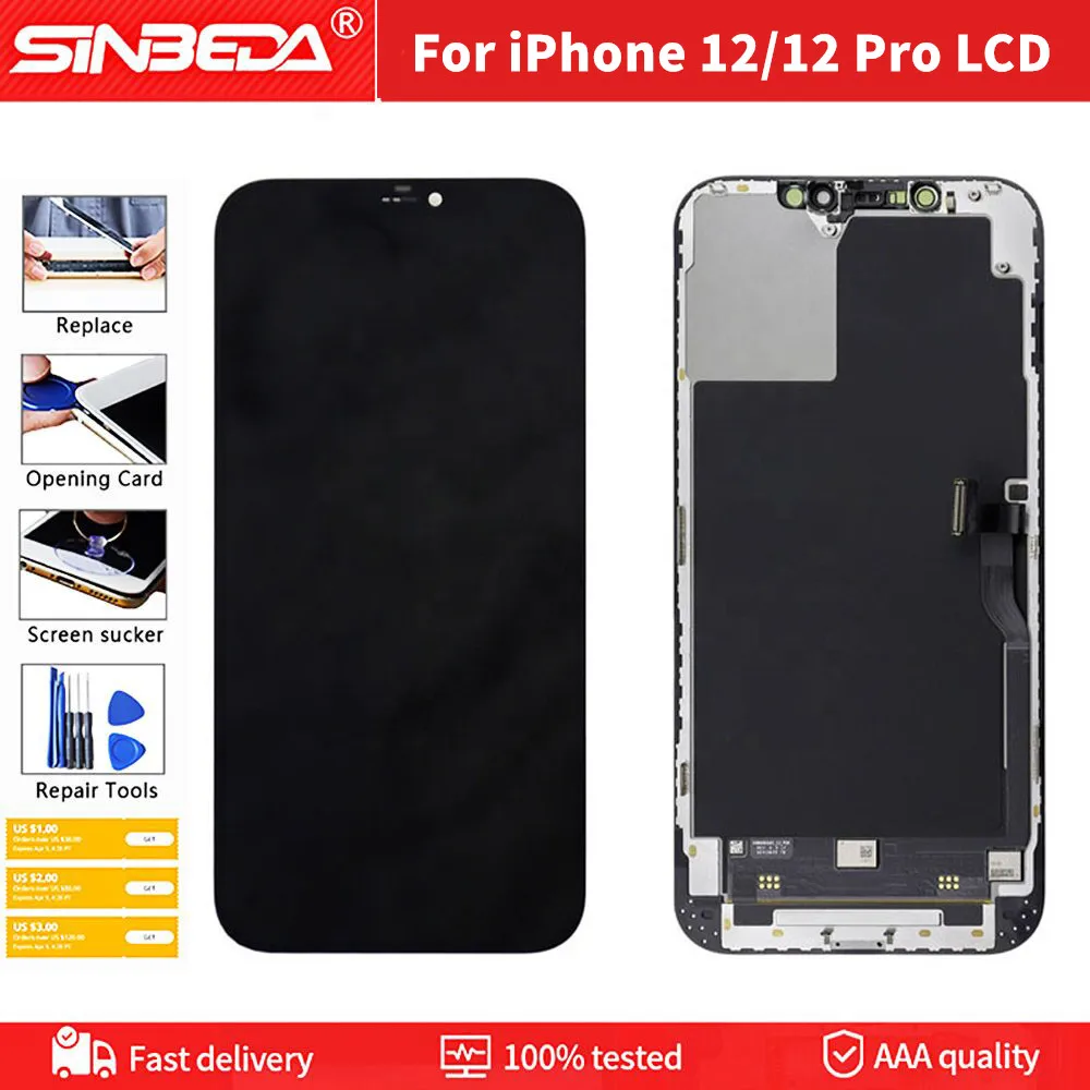 Lcd Oled Per Display Lcd Iphone 12 Per Iphone 12 Sostituzione Schermo Display Lcd Iphone 12 Pro