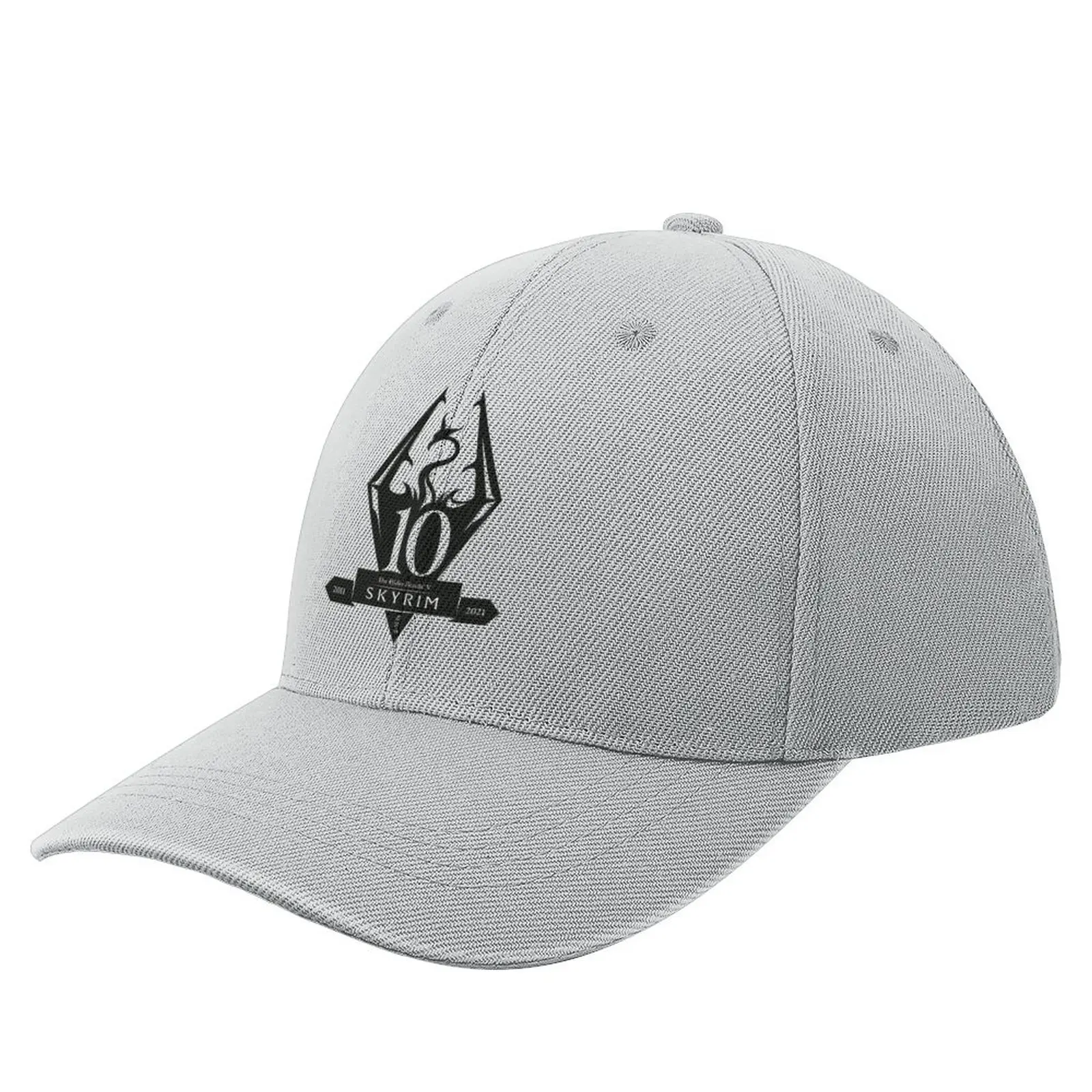 Skyrim - 10Th Anniversary (Black Edition) Berretto Da Baseball Icon Outlet Da Spiaggia Da Donna Alla Moda 2023 Da Uomo