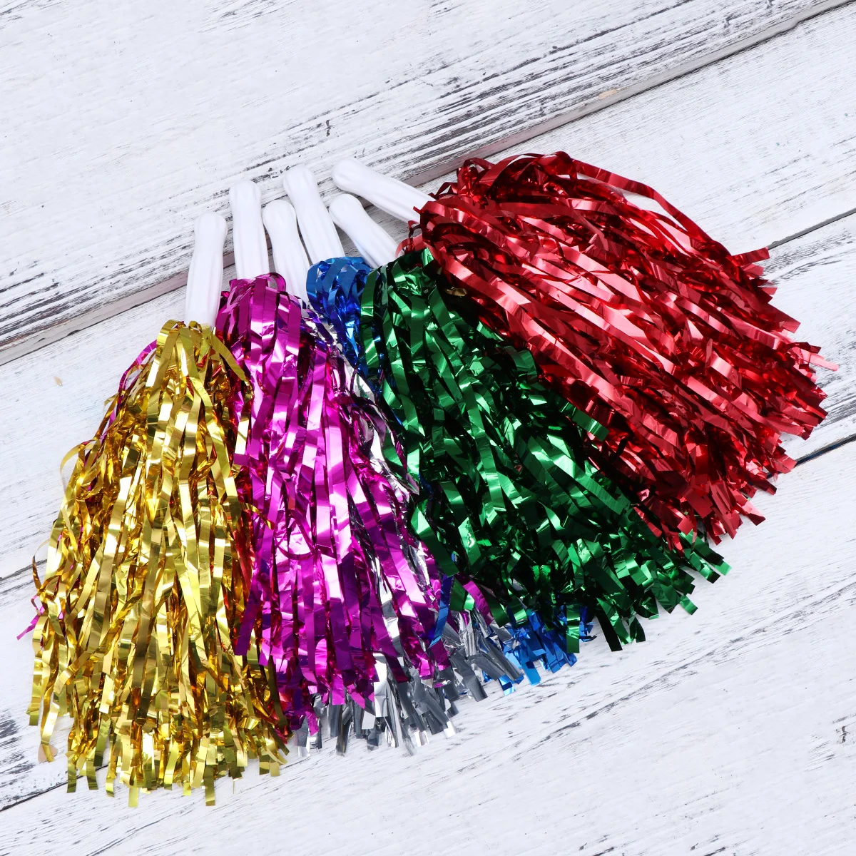 12Pcs Stray Kids Lightstick Glitter Cheer Pom Pon Cheerleading Poms Spirited Fun Pom Poms Per La Competizione Scolastica Sport Stray