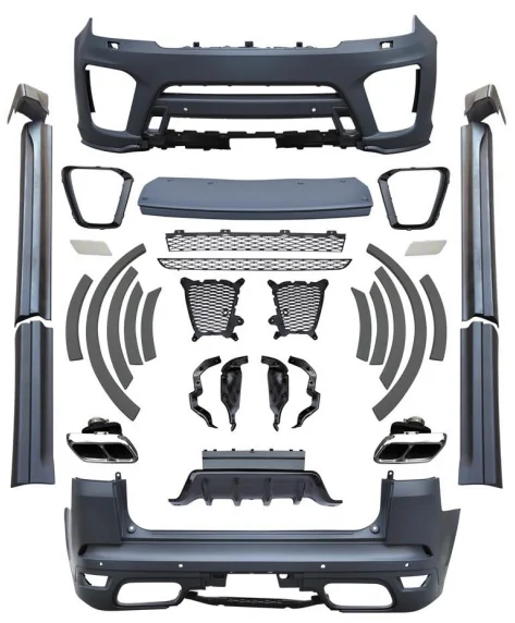 Parti Del Corpo Svr Kit Carrozzeria Completo Per Range Rover Sport 2014 Aggiornamento A 2020 Svr