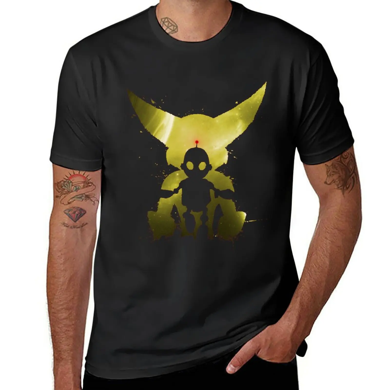 New Ratchet Amp Clank Galaxy Yellow, Galaxy Yellow Ratchet E Clank T-Shirt Tee Shirt T-Shirt Da Uomo Ad Asciugatura Rapida