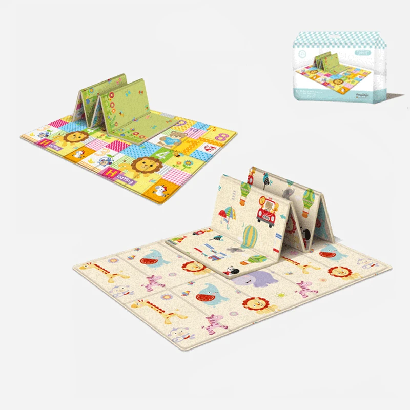 Tappeto Da Gioco Pieghevole Per Bambini Tappeto Per Bambini Puzzle Tappeto Per Neonati Impermeabile Educazione Precoce Palestra Tappeto Strisciante Pe