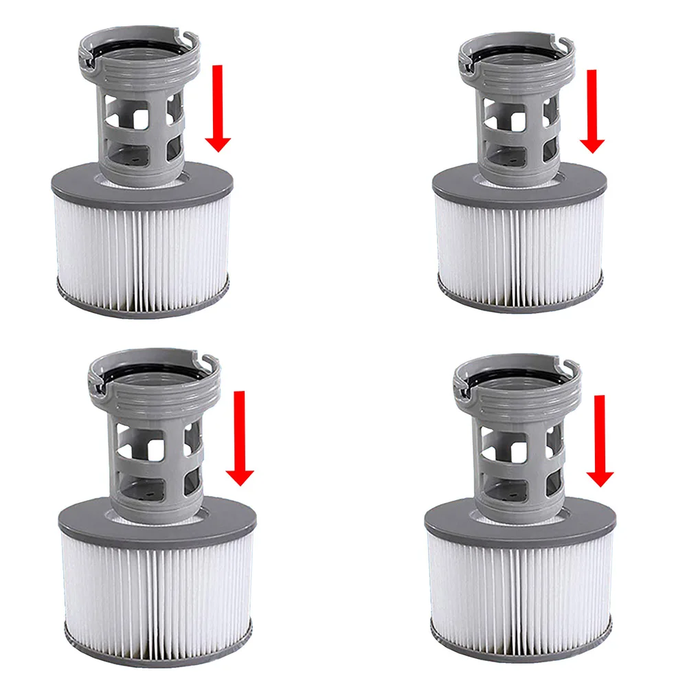 Accessori Spa Per Vasca Idromassaggio Per Mspa, Include Adattatore Base A Vite, Filtro Piscina Gonfiabile A Molla Calda, Filtro Piscina Wave Spa Tipo
