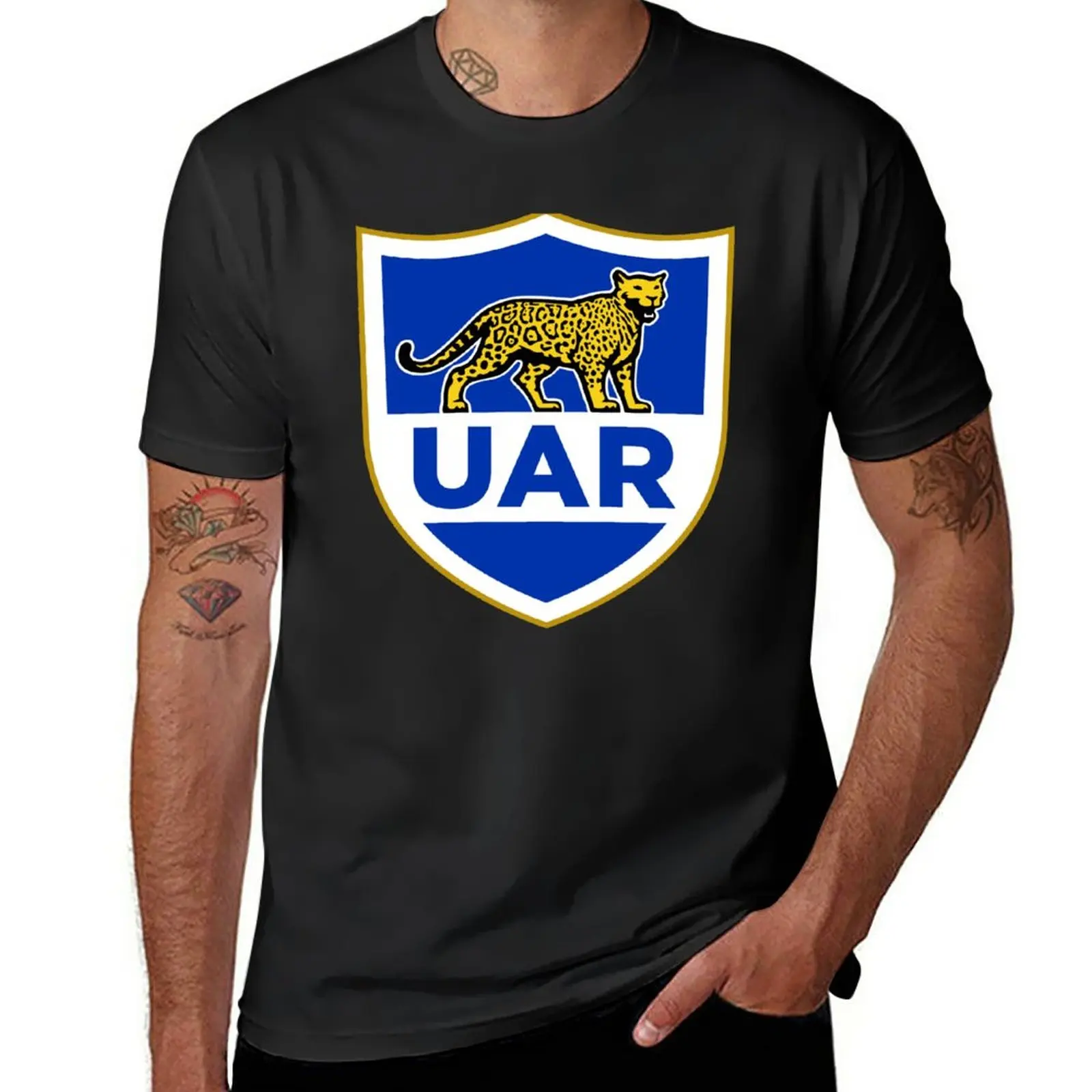 New Argentina De Rugby T-Shirt T-Shirt T-Shirt Da Uomo Manica Corta