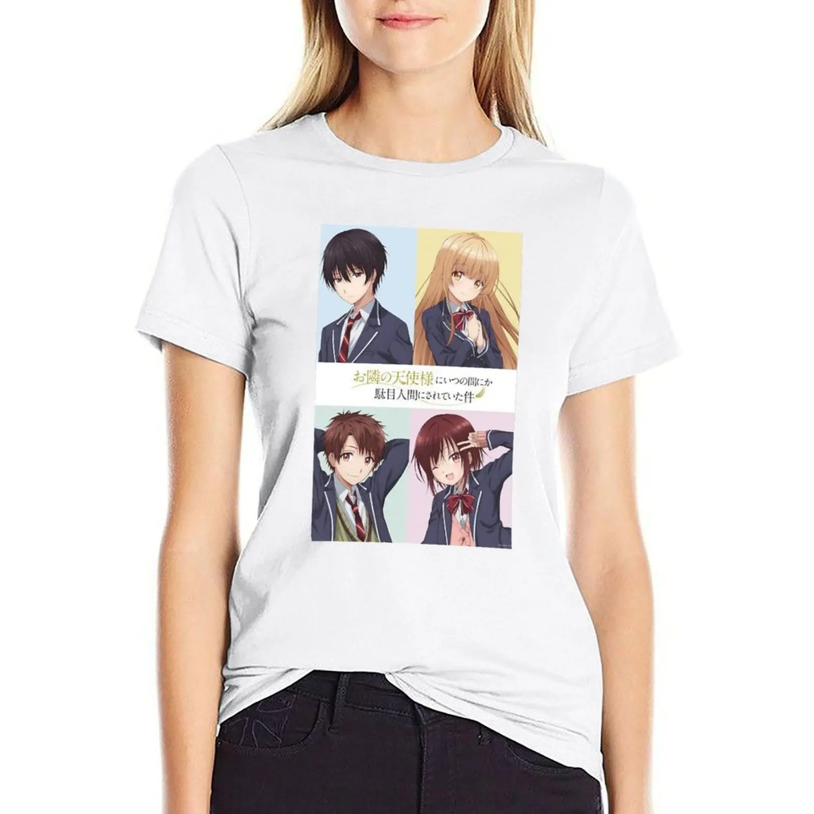 The Angel Next Door Vize Me T-Shirt Marcio Graphics Tees Top T-Shirt Dress For Women Long