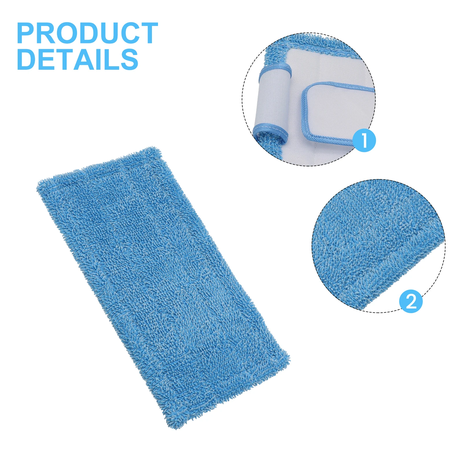 Mop Per Pavimenti In Microfibra Lavabile Mop A Doppio Effetto Per Swiffer Sweeper Mop Per Swiffer Sweeper Mopping Cloths Pads Sostituzione