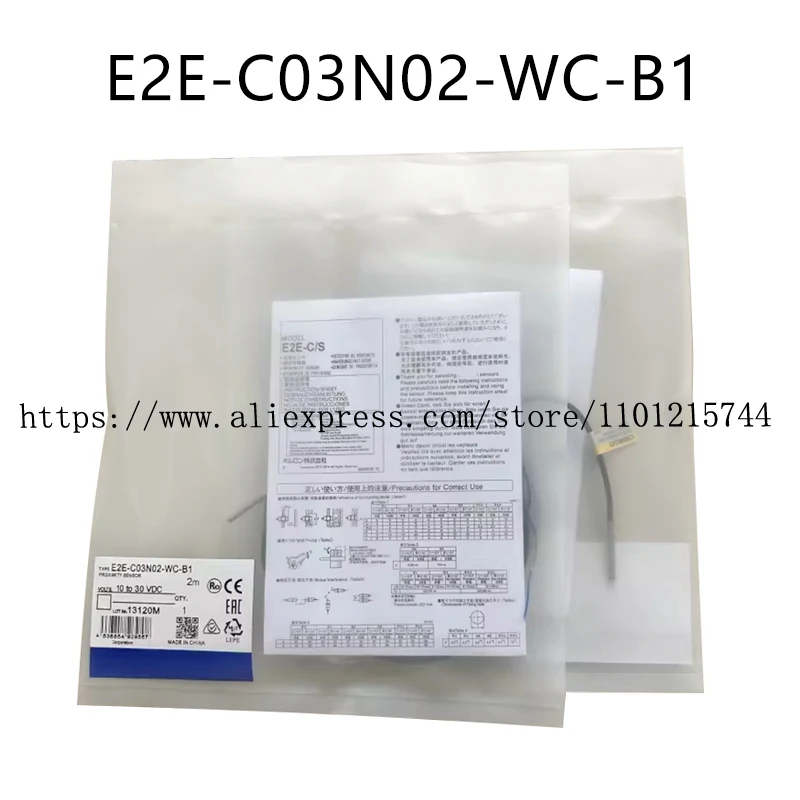 Nuovo Controller Plc Originale E2E-C03N02-Wc-B1 E2E-S04N02-Wc-B1 E2E-C04N03-Wc-B1 E2E-C06N04-Wc-B1 Moudle Un Anno Di Garanzia