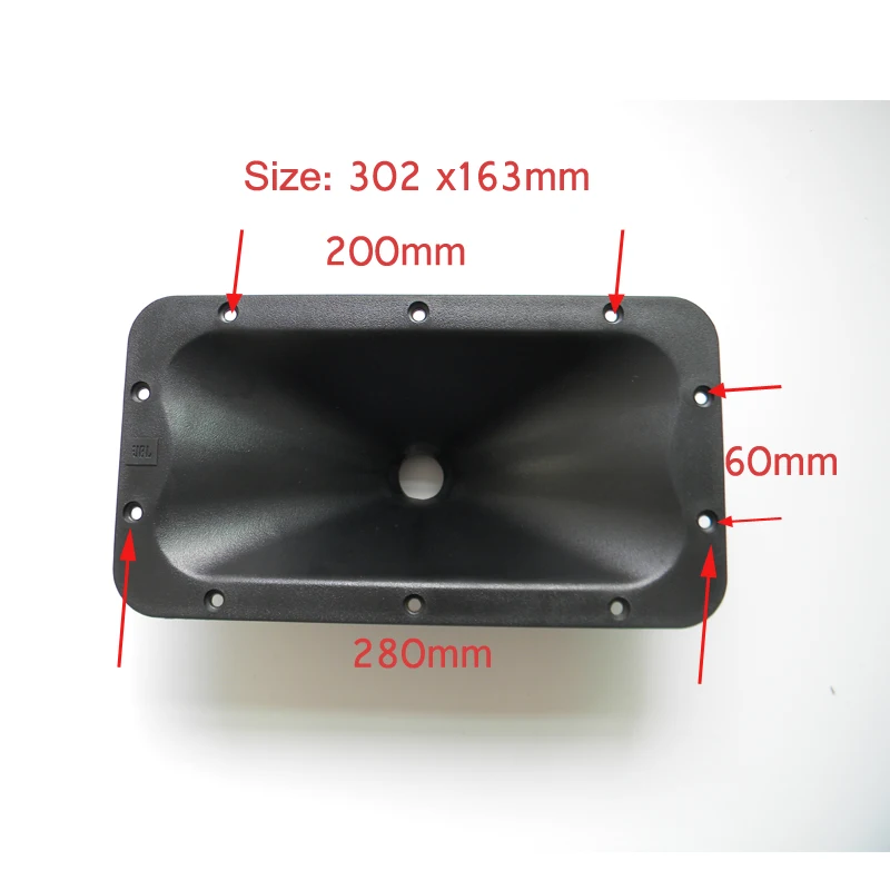 I Key Buy 12 Pollici Abs 3000Watt 302X163Mm Altoparlante In Plastica Horn Driver Audio Treble Sound Sistema Hifi Ktv Box