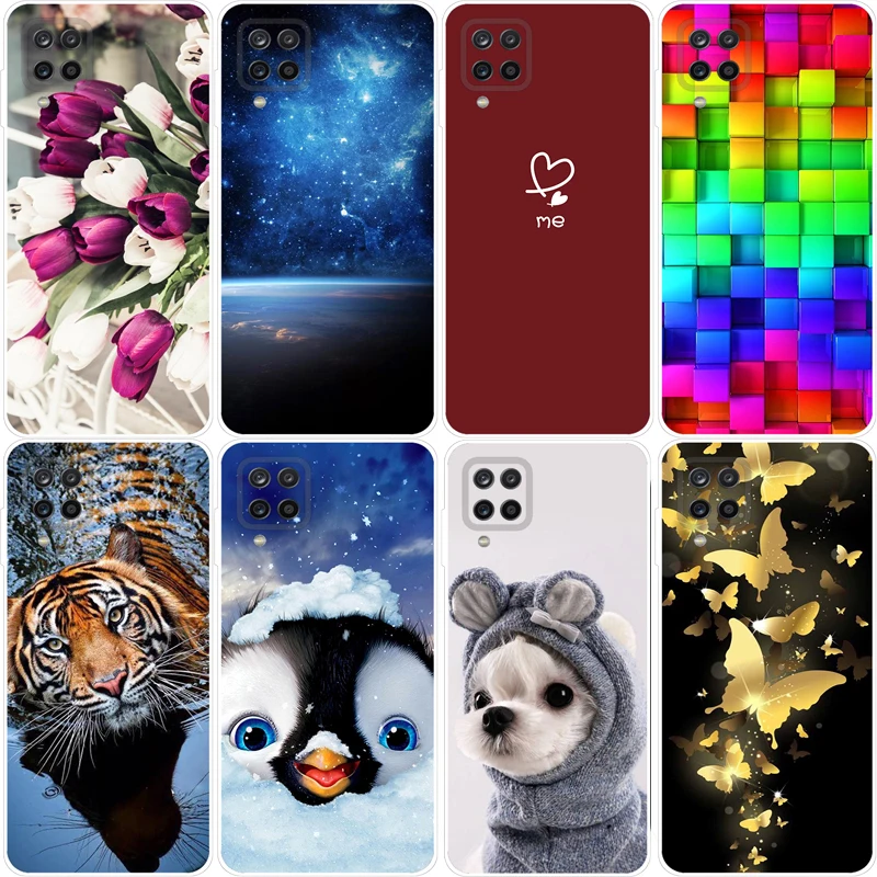 Per Samsung A12 Custodia Protettiva Morbida Per Samsung Galaxy A12 Cover Posteriore In Stile Geometrico Per Samsung A12 Tpu Phone Case