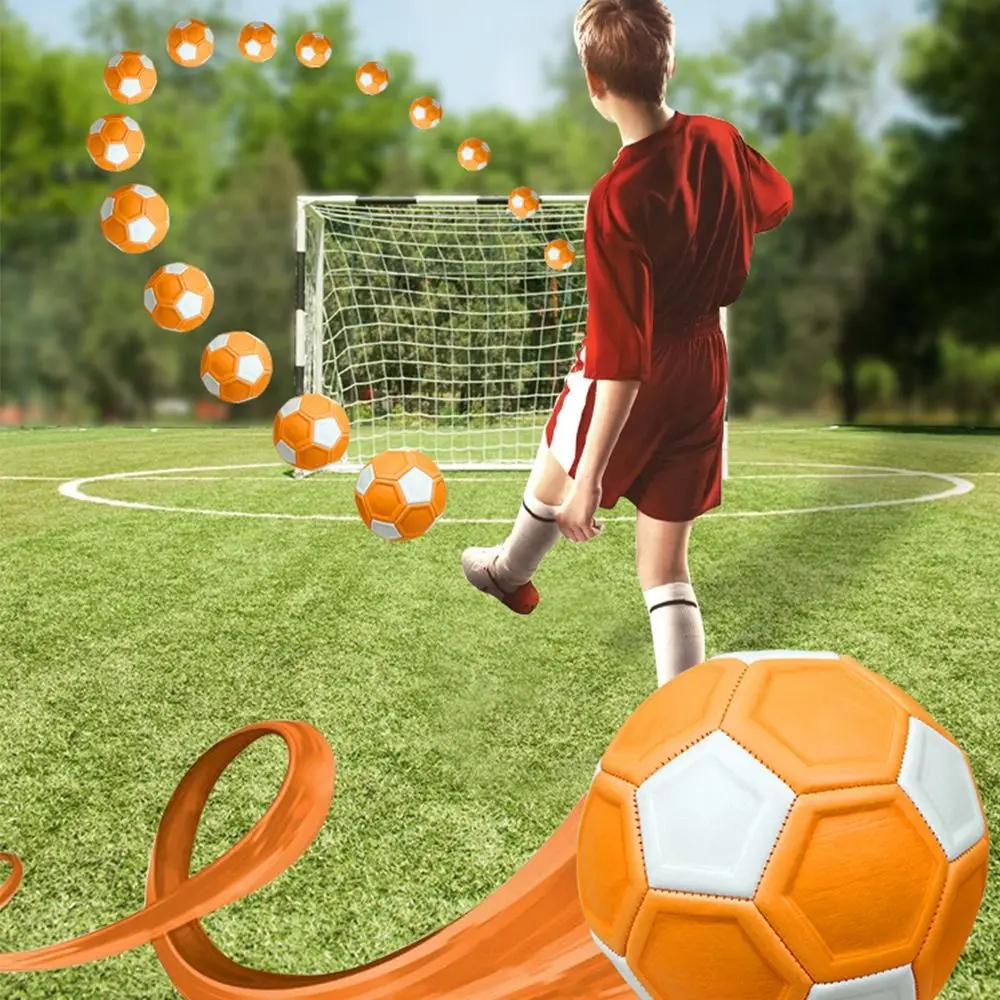 Orange Kids Soccer Boys Girls 20Cm Leeway Kicker Ball N. 4 Indentation Ottimo Regalo Outdoor & Indoor Match