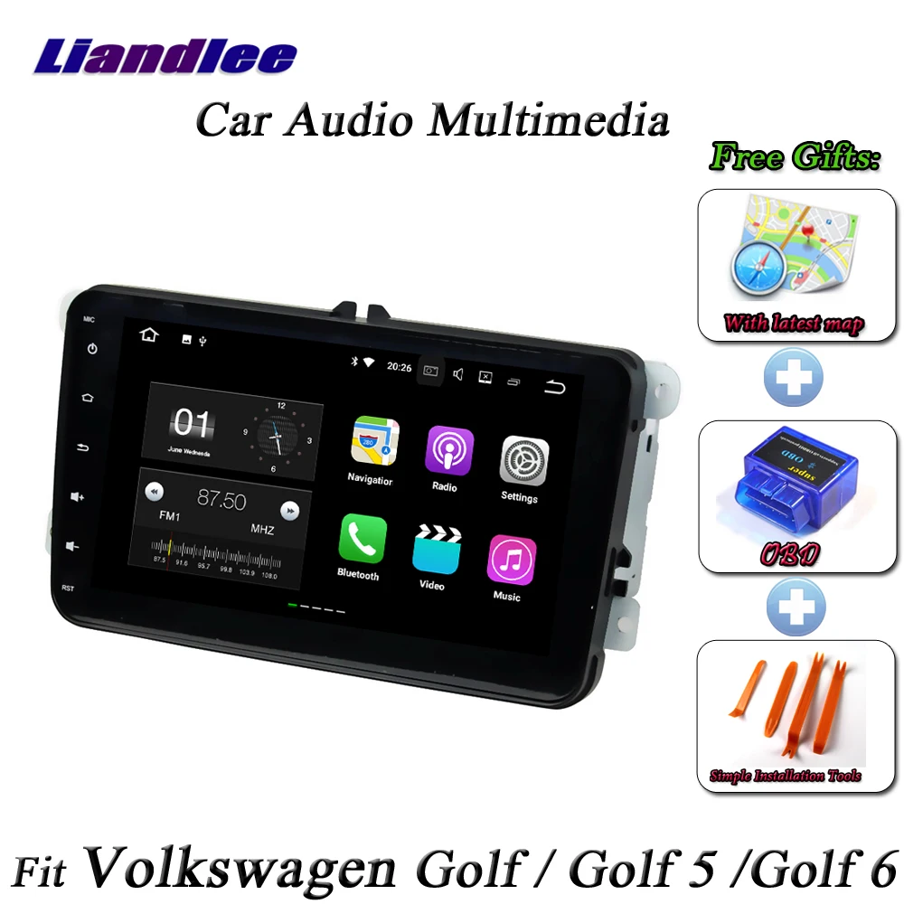 Per Vw Golf /Golf 5/Golf 6 2006-2012 Sistema Android Per Auto Radio Lettore Dvd Pulsante Tattile Di Navigazione Multimediale Gps