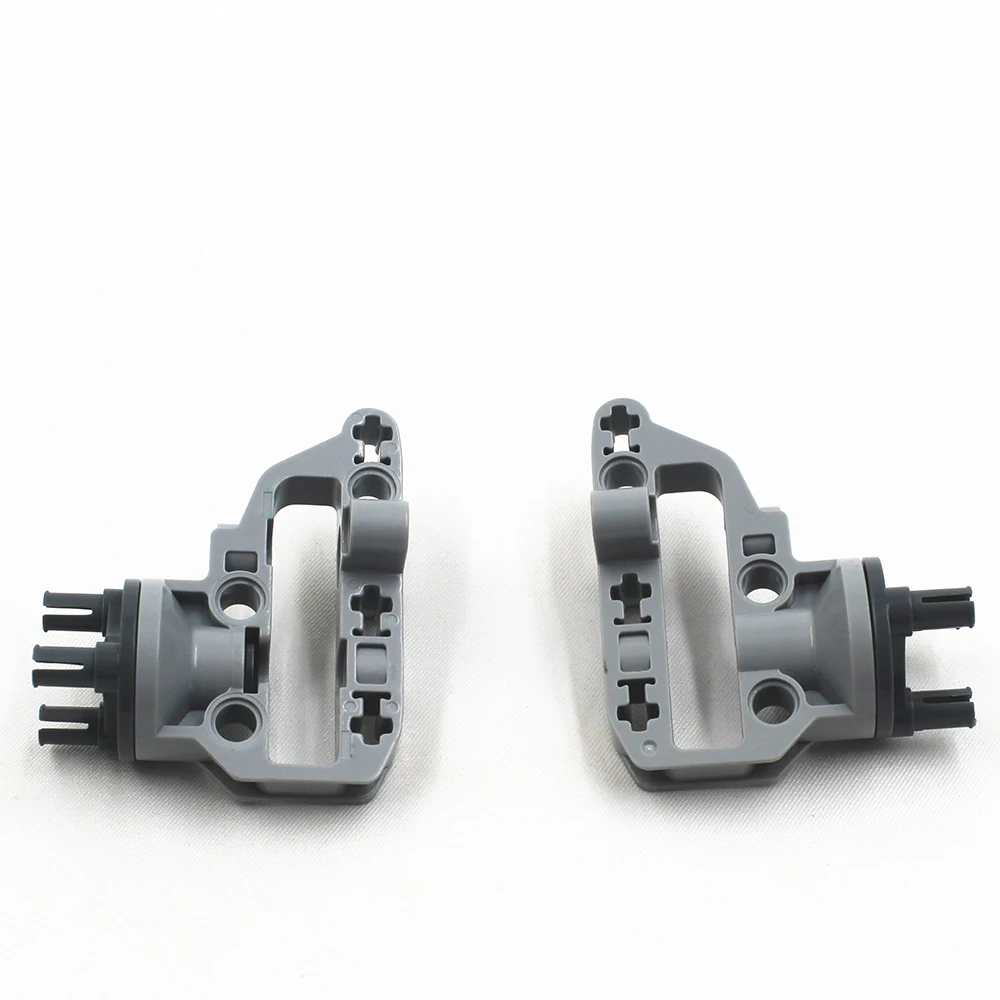 Building Block Bricks Bulk Technical Suspension Moc Parts 4Pcs Gear Block 3.5 6.5 X3 Compatibile Con Lego Kids Toy 92908 92909