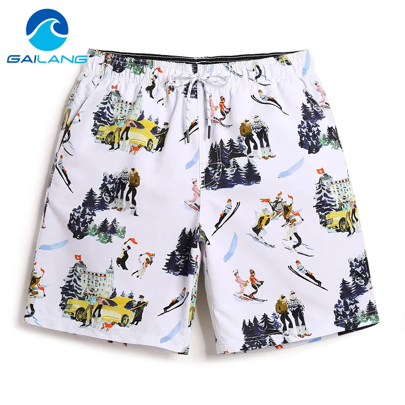 Gailang Degli Uomini Di Marca Spiaggia Shorts Bordo Uomo Costume Da Bagno Boxer Gay Costumi Da Bagno Costumi Da Bagno Shorts Bermuda Casual Asciugatur
