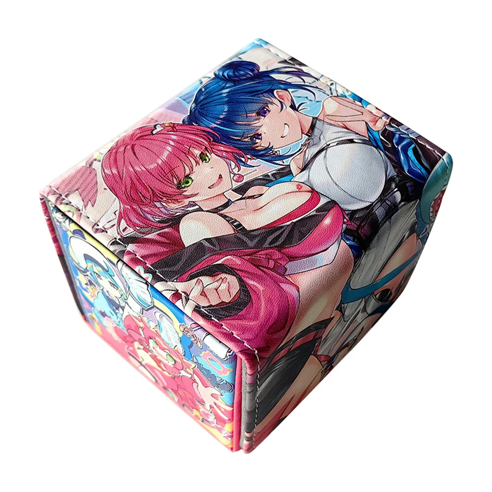 Anime Cards Deck Box Live Twin Game Storage Case Hold 100 + Cards Tcg Cards Protector Per Mtg/Pkm/Ygo/Carte Collezionabili