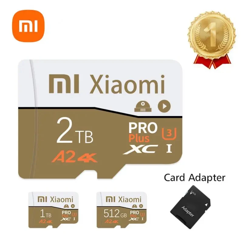 Xiaomi 2Tb Memory Tf Card 1Tb Originale Memory Card Camera 128Gb Flash Tf Card Ad Alta Velocità 256 512Gb Di Archiviazione Espansa Per Android