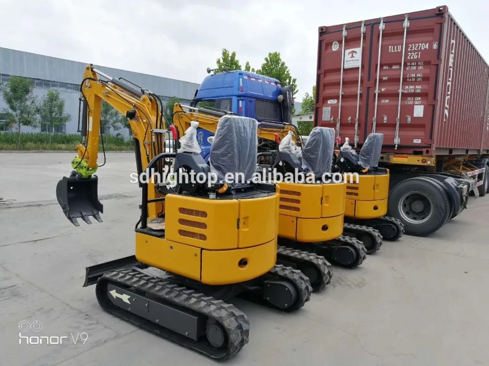 Chinese Tailless 2.0Ton Bagger High Quality Dehydrated Crawler Mini Excavator Machine  For Sale