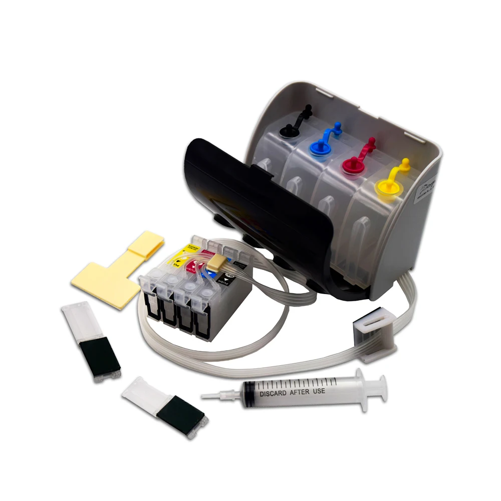 Sistema Ciss 232Xl 604Xl Senza Chip Per Stampanti Epson Xp-2200 Xp-3200 Xp-4200