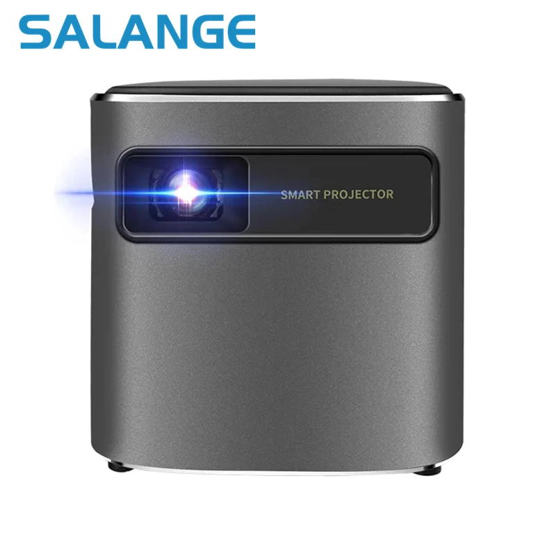 Salange P25 Mini Proiettore Dlp Android Projetor Full Hd Real 4K Keystone Wifi Led Smart Proyector Bluetooth 5.0 Con Batteria