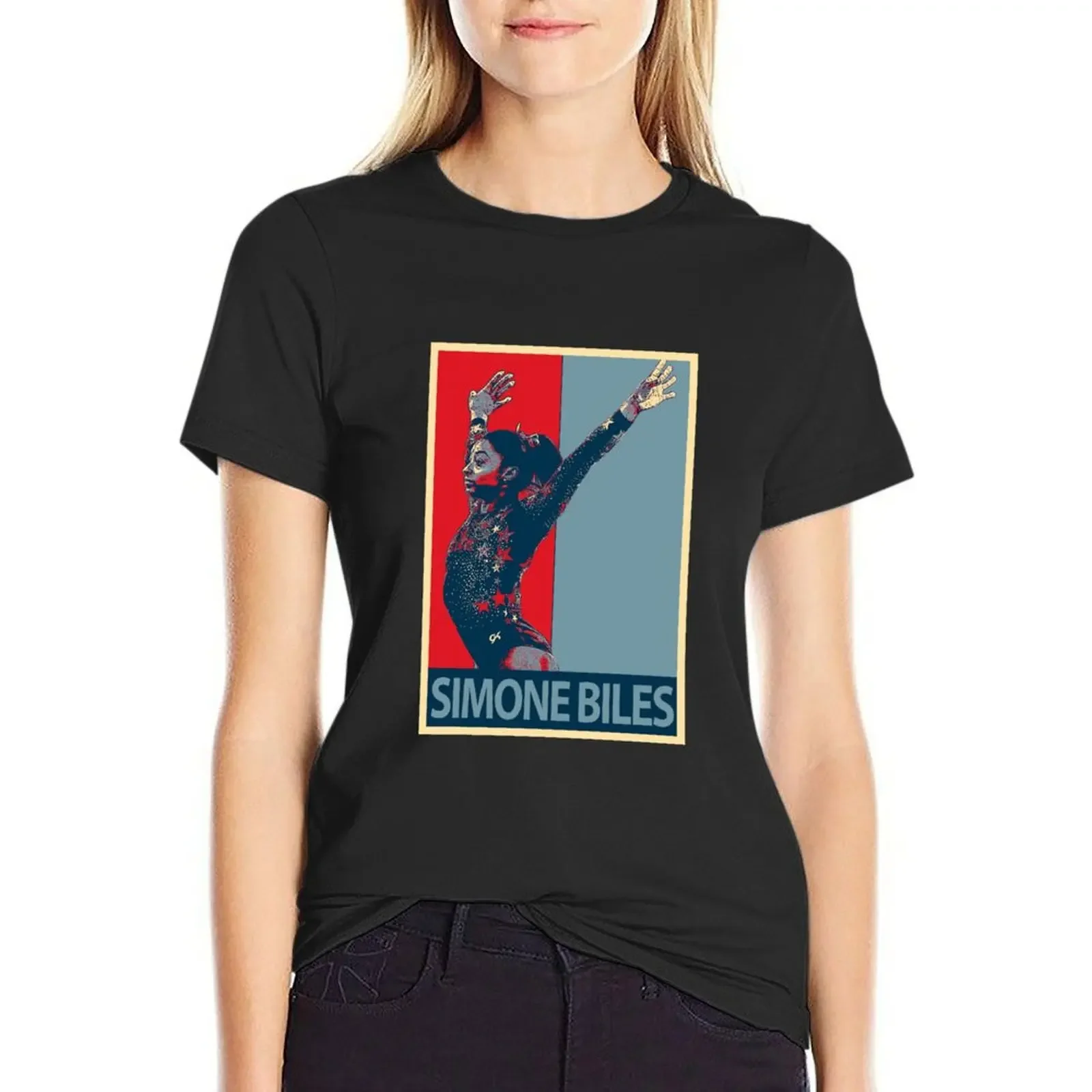 Simon Biles-La Migliore Maglietta Di Tutti I Tempi Vestiti Estivi Vestiti Kawaii Top Estivi Vestiti Delle Donne Coreane