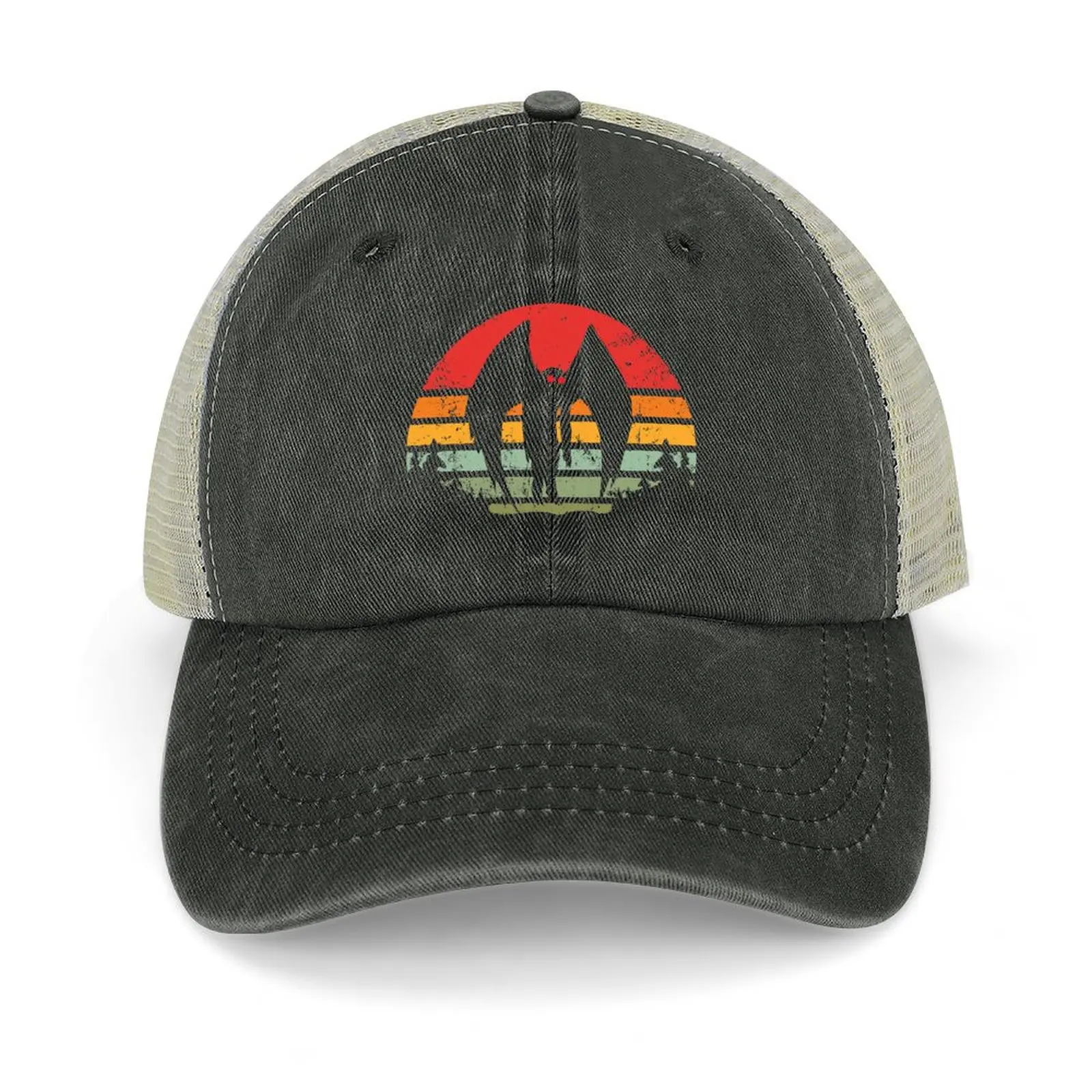 Vintage Mothman Point Piacevole Cryptid Cryptozoology Retro Mothman Cappello Da Cowboy Cosplay Uomo Tennis Donna