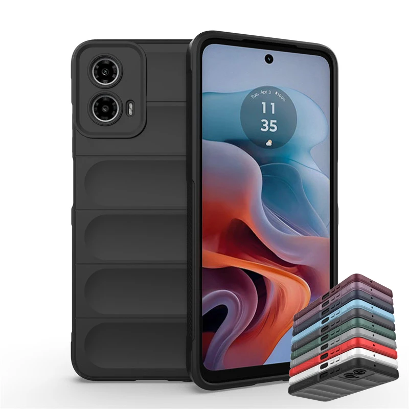 Per Motorola Moto G34 Custodia Motorola Moto G34 G54 G84 5G Cover Matte Tpu Case Cover Posteriore Protettiva In Silicone Antiurto