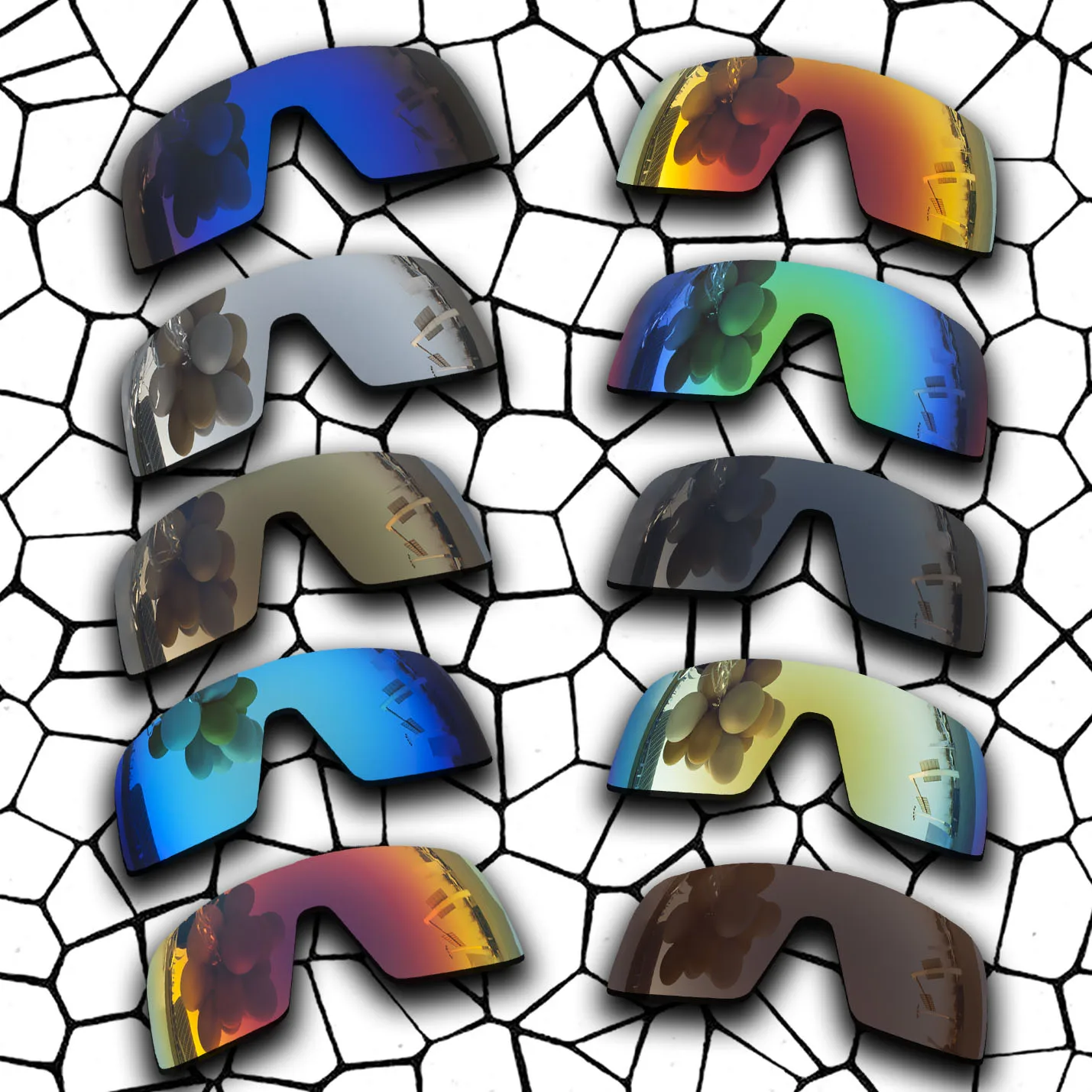 Occhiali Da Sole Polarizzati Lenti Di Ricambio Per-Oakley Sutro Lite Frame-Variies