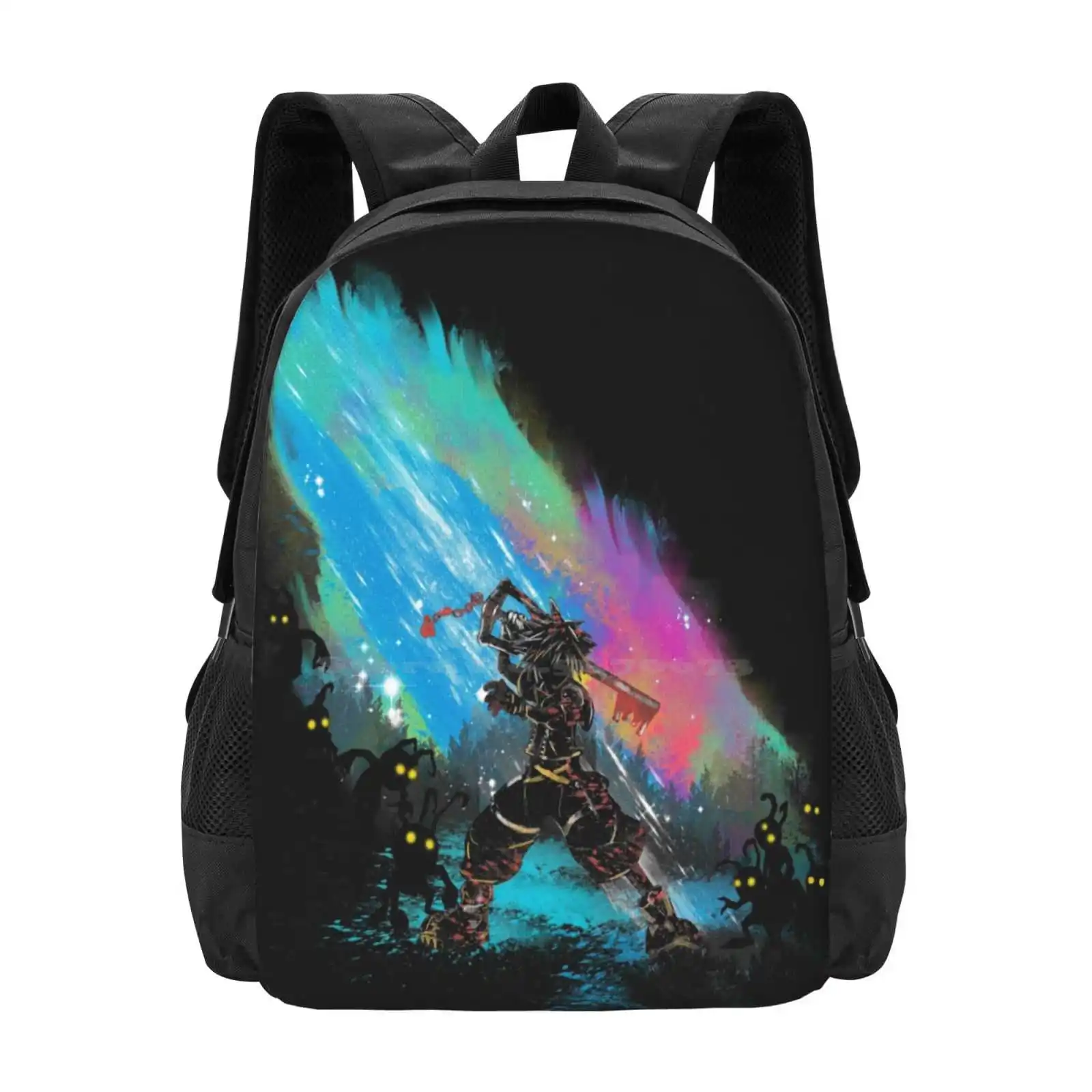Sunset On The Kingdom Borse Da Scuola Per Ragazze Adolescenti Borse Da Viaggio Per Laptop Kingdom Hearts Keyblade Gaming Vintage Khardazero