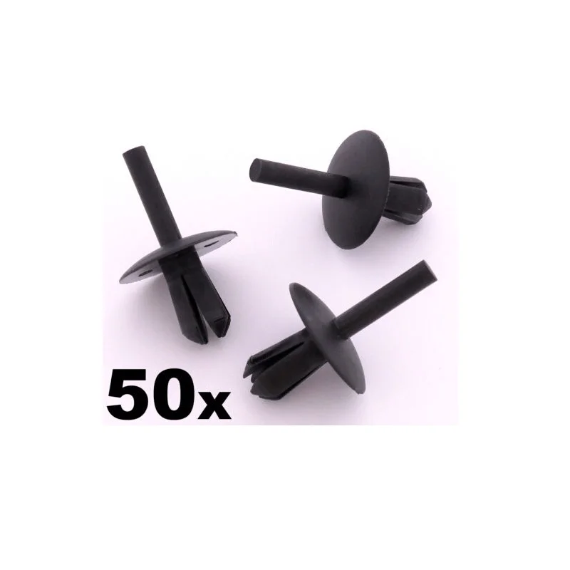 50X Per Clip Per Soggiorno Opel-Housse De Siege / Selle, Facciata Per Panneau E