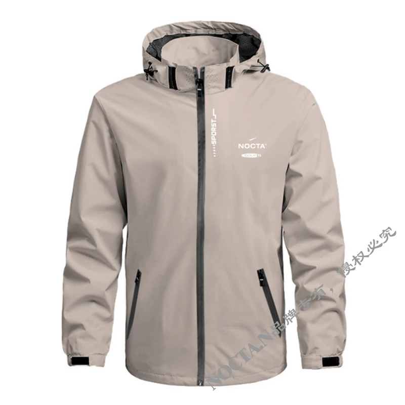 Giacca Da Uomo Notta Plus Size Giacca Da Uomo Impermeabile Con Cappuccio Grande Antivento Camicia Sportiva Da Campeggio Abbigliamento Sportivo