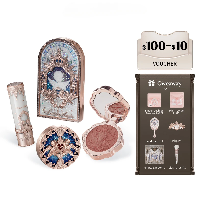 Flower Sa Set Collezione Little Angel Regalo De Maquillaje
