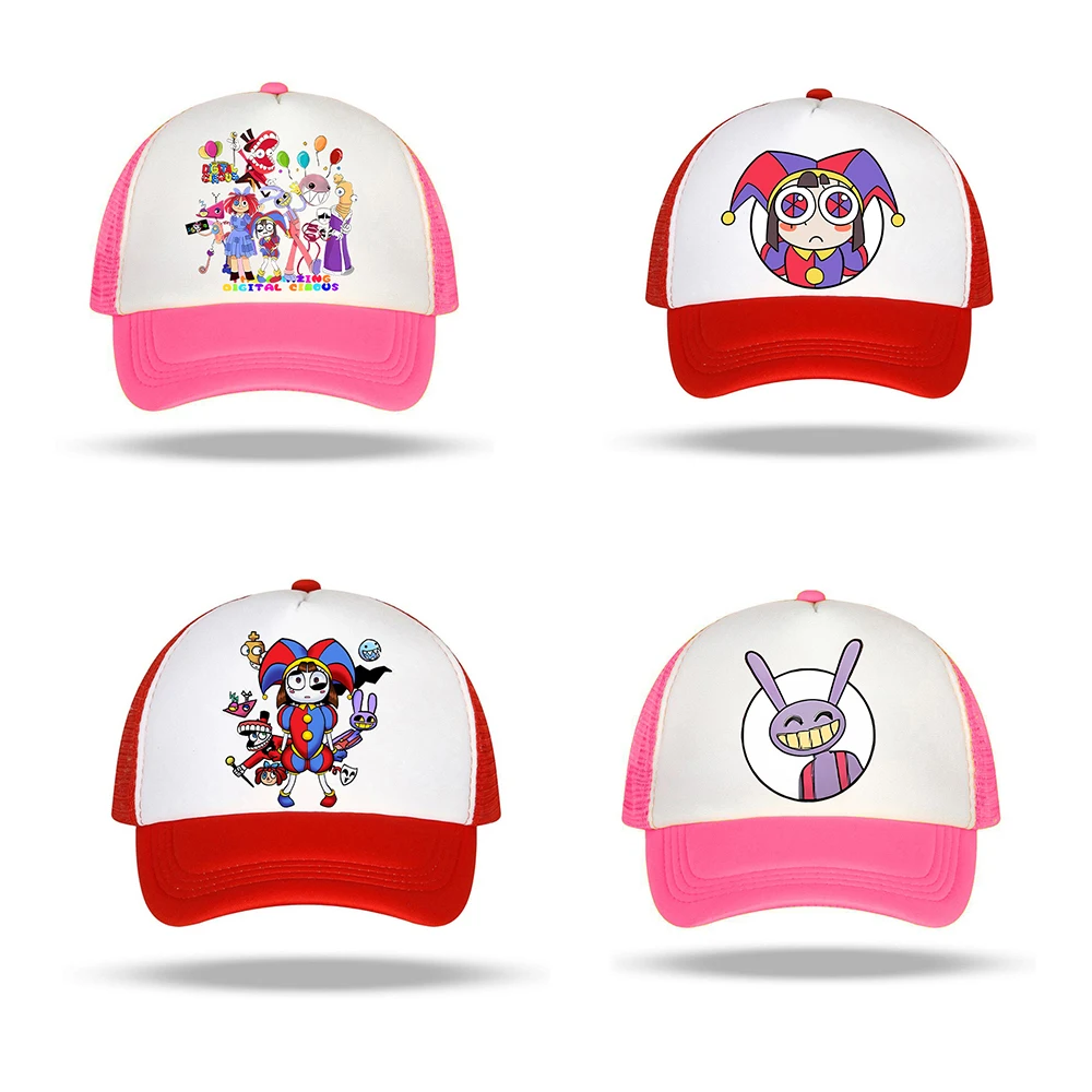 The Amazing Digital Circus Berretto Da Baseball Pomni Cute Anime Child Adult Hat Lover Sunhat Outdoor Sport Shade Caps Regali Di Compleanno