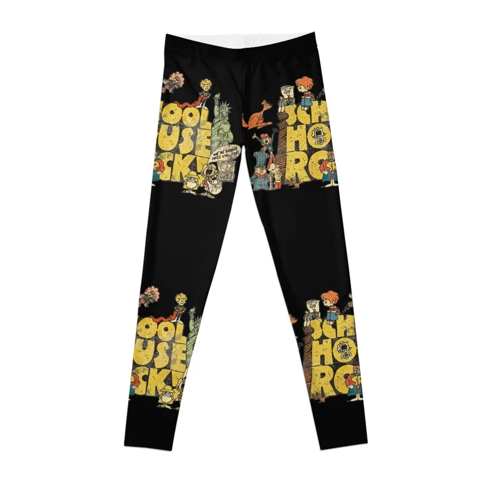 Schoolhouse Rock Leggings Leggings Per Ragazze Leggings Svasati Sport Legginsy Push Up Femminile